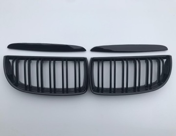 BMW E90 E91 GRILL NERKI M3 CZARNY POŁYSK 2005-2008