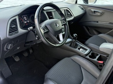 Seat Leon III Hatchback Facelifting 1.5 EcoTSI 130KM 2019 Seat Leon Faktura VAT 23 Gwarancja Tempomat ACC Swiatla LED 1.5, zdjęcie 9