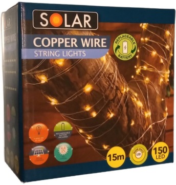 SOLAR GARDEN LIGHTS LED DREAMS 15 м