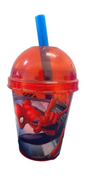 KUBEK ZE SŁOMKĄ MARVEL SPIDER MAN 415ml