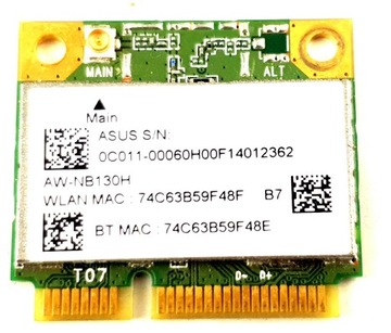 Karta Wifi ASUS r540l x540l X540S a540s x541s r540s Anatel AW-NB130H A555L