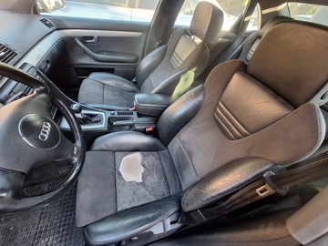 FOTELE RECARO ALCANTARA AUDI A4 S4 B6 SEDAN EUROPA