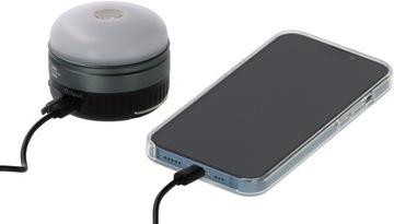 АККУМУЛЯТОРНАЯ СОЛНЕЧНАЯ САДОВАЯ ЛАМПА LED POWERBANK 450LM USB COMPACT