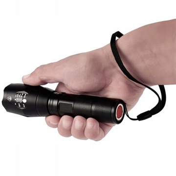 LATARKA LAMPA CZOŁÓWKA CZOŁOWA ZOOM TAKTYCZNA XML9
