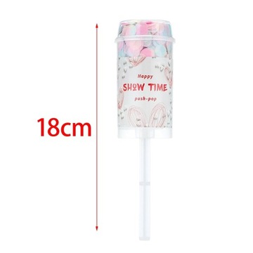 Papierowe konfetti ślubne, poppersy, upominki na baby shower, ukończenie szkoły, mix kolorów