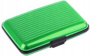 КОШЕЛЕК ДЛЯ КАРТ АЛЮМИНИЕВЫЕ ДОКУМЕНТЫ ПРОТИВОКРАЖНЫЙ ЧЕХОЛ ДЛЯ ЦВЕТОВ КАРТ