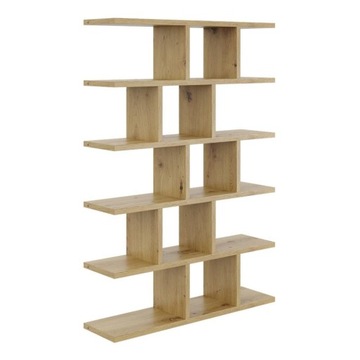 DUŻY REGAŁ Z PÓŁKAMI 70x18x101 SOLIDNE WYKONANIE