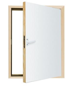 Drzwi strychowe kolankowe Fakro DWK 55x80 + listwy