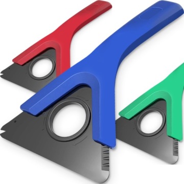 МОЩНЫЙ СКРЕБОК ДЛЯ ЛЕДЯНЫХ ОКОН ФИНСКИЙ СКРЕБОК KUNGS MID-IS 25 СМ, 3 НАКОНЕЧНИКА