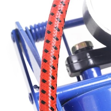 НОЖНОЙ НАСОС ЗАПУСК ВЕЛОСИПЕД АВТОМОБИЛЬНЫЕ ФИТИНГИ С МАНОМЕТРОМ 7 БАР TUV