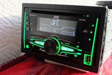 JVC KW-R520/USB/AUX-SPRAWNE