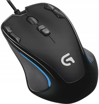 PODŚWIETLANA MYSZKA GAMINGOWA LOGITECH G300S MYSZ PRZEWODOWA SYMETRYCZNA