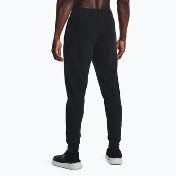 Spodnie męskie Under Armour Rival Terry Jogger black/onyx white S