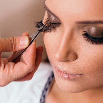 Набор для наращивания ресниц Тренировочная головка + ресницы