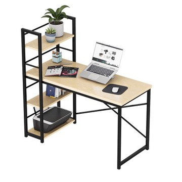 Современный компьютерный стол с книжным шкафом ЛОФТ Mark Adler LEADER 4.0