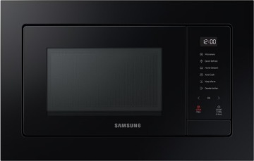 Черный встроенный гарнитур SAMSUNG с холодильником 177см.