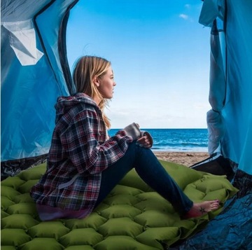 КОВРИК САМОНАДУВАЮЩИЙСЯ МАТРАС НАСОС + БЕСПЛАТНО