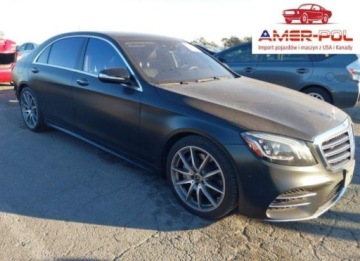 Mercedes Klasa S W223/V223 2020 Mercedes-Benz Klasa S 450 2020 3.0 Benzyna 362KM