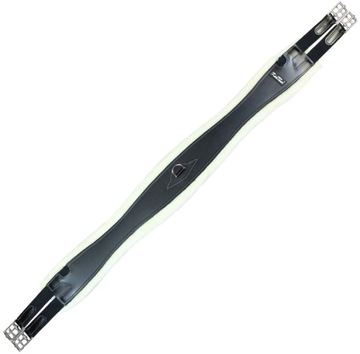 KENTAUR Popręg Verona z futrem, czarny 110 cm