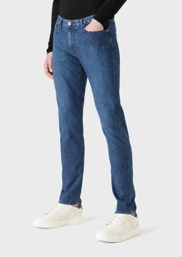 EMPORIO ARMANI męskie jeansy DENIM BLU SLIM IT32