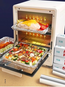 Folia aluminiowa spożywcza do żywności mocna 10 M