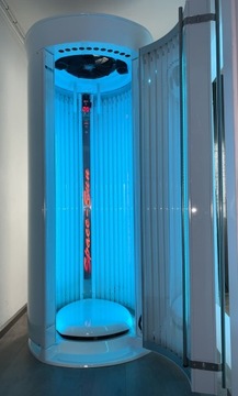 SOLARIUM STOJĄCE SPACE SUN S-200 WIBRA BRYZA MP-3