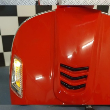 ДВИГАТЕЛЬ VESPA С ДВОЙНОЙ АККУМУЛЯТОРНОЙ БАТАРЕЕЙ ДЛЯ ДЕТЕЙ, ЗВУКОВОЙ ЛЕГКИЙ СКУТЕР, 6 КМ/Ч