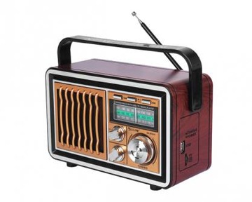 Radio przenośne RETRO Bluetooth / 9128