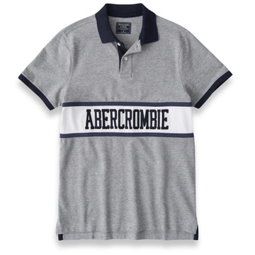 Koszulka logo polo ABERCROMBIE & FITCH M