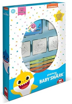 Stemple Pieczątki Baby Shark