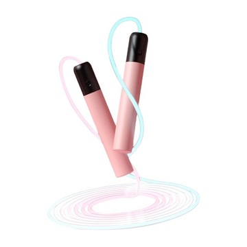 Luminous Jump Rope 2.8m jump rope for Pink Black