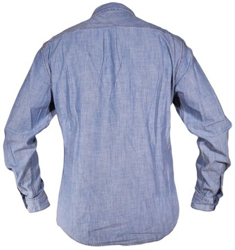 WRANGLER koszula blue LS 2PKT FLAP SHIRT _ 38 M