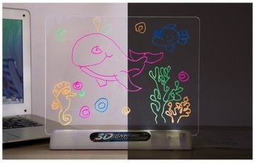 3D Волшебная доска для рисования и раскрашивания БОЛЬШАЯ