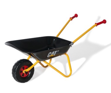 Taczka metalowa dla dzieci stalowa rama CAT Rolly Toys 271818