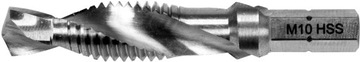 YATO GWINTOWNIK WIERTŁO M10 1.5mm HEX 1/4 STAL HSS
