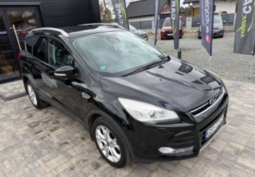 Ford Kuga II SUV 2.0 Duratorq TDCi 163KM 2014 Ford Kuga 2,0 163 KM 4x4 Tytanium Xenon Kamera Navi PDC Asystent 2.0 Diesel, zdjęcie 28