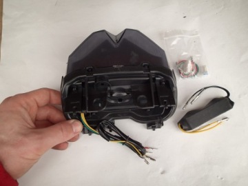 YAMAHA MT09 MT-09 21r+ светодиодный задний фонарь дымчатый циклоп новый