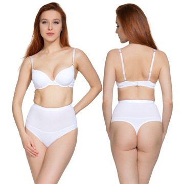 Mitex Iga String wyszczuplające stringi biel M