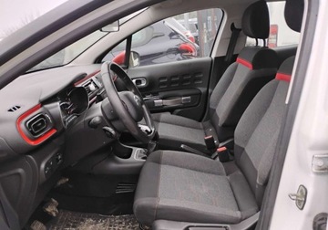 Citroen C3 III Hatchback 1.2 PureTech 82KM 2017 Citroen C3 2017r, 1.2 Benzyna. Lekko uszkodzony tyl. Jezdzi. 1.2 Benzyna, zdjęcie 6