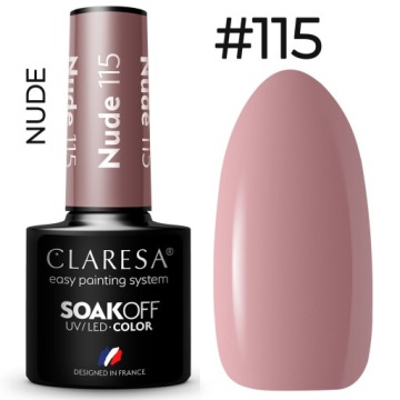 Claresa Гибридный лак NUDE 115 - 5 г