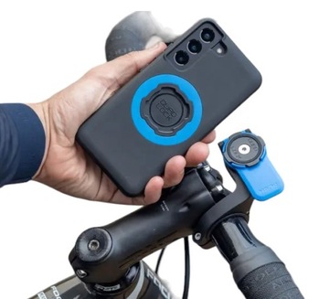Na kierownicę roweru mocowanie telefonu smartfona kamery solidny QUAD LOCK
