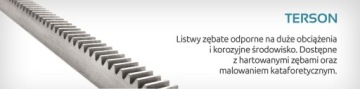 Зубчатая рейка М5 50х50 L=1000мм Модуль 5