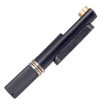 Металлический гитарный бридж без головы с гайкой и ключом для модели Headless Black