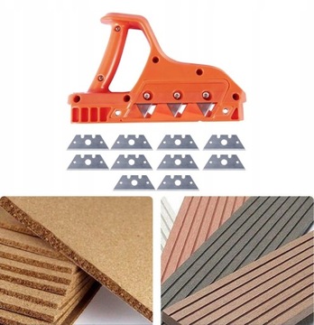 Тройной строгальный станок для гипсокартона с абразивной угловой кромкой