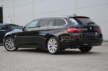 BMW Seria 5 F10-F11 Touring Facelifting 530d 258KM 2014 MEGA STAN 530D LIFT VIRTUAL KOKPIT SERWIS KREM SKÓRA GRZANE FOTELE IGŁA, zdjęcie 6