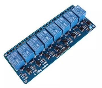 Moduł przekaźnika 8 kanałów 12V 10A/250V