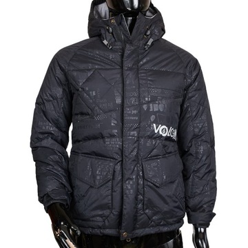 VOLCOM V LINE down ciepła kurtka puchowa PREMIUM roz S