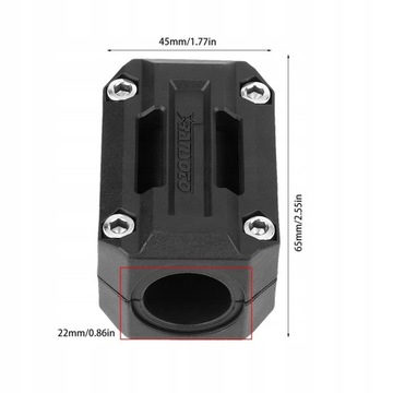 ЗАЩИТА БАМПЕРА УНИВЕРСАЛЬНАЯ ДЛЯ HONDA/YAMAHA 22/25/28MM