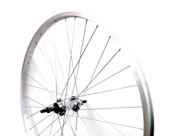KOŁO ROWEROWE TYLNE 24 OBRĘCZ I PIASTA ALUMINIUM