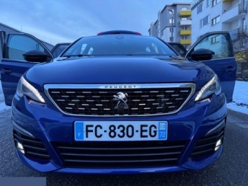 Peugeot 308 II SW Facelifting 1.2 PureTech 130KM 2018 Peugeot 308 1.2 PureTech 130 EAT6 Stop &amp; Start GT-Line Edition 2018r
